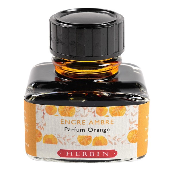 Herbin Scented Ink - 30ml Bottled - Amber/Orange