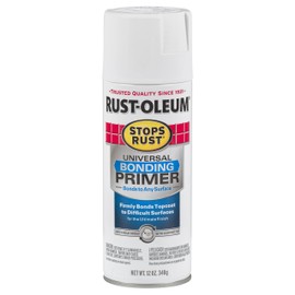 Rust-Oleum 285011 Stops Rust Universal Watercolor Bonding Primer, 12 oz, White
