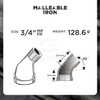 Supply Giant CNTG0034 3/4" 45 Degree Street Malleable Iron Fitting