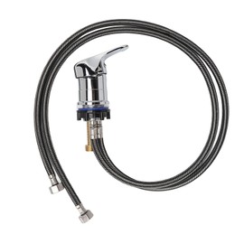 Bordstract Salon Shampoo Bowl Faucet, Hot Cold Mixer Faucet Barbershop Sprayer Faucet Replacement for Shampoo Bed Chair