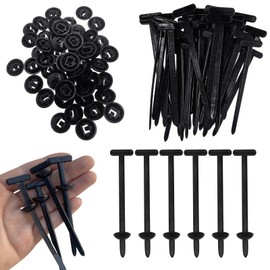 SANLIUSANJIU Nylon Universal Cable Ties for Car Daily Repair, Heavy Duty Self-Locking Nylon Zip Ties Holder, Multipurpose Plastic Cable Ties Tool (Pack of 50)