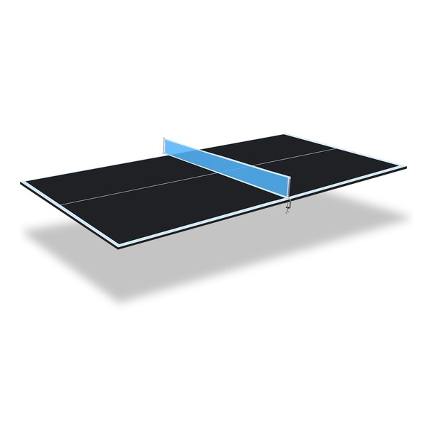 Foldable Ping Pong Table Top for Billiard Table, 6FT/7FT/8FT/9FT Table