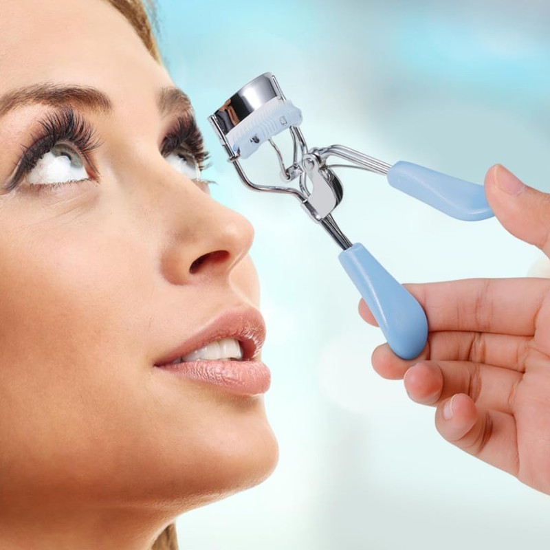 Eyelashes Curler with Built-in Comb Professional Lashes Curler Eyelashes Accessories