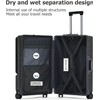 feilario Expandable Hardside 360° Spinner Wheel Luggage - Waterproof ABS