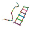 Bird Toy Set Colorful Boredom Relief Chewing Climbing Parrot Swing