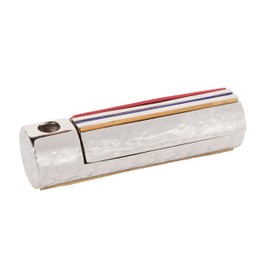 Yair Emanuel Folding Travel Hanukkah Chanukah Menorah Hammered Metal Multicolor (HTM-1)