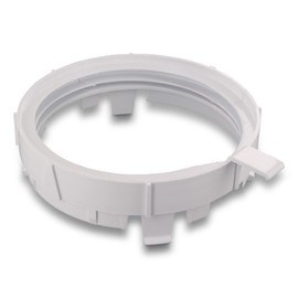 DL-pro Connection piece for AEG Electrolux Zanussi 125009100/4 125009100 supply air hose adapter, exhaust hose connection, adapter for 100 hose dryer, washer dryer, condenser dryer