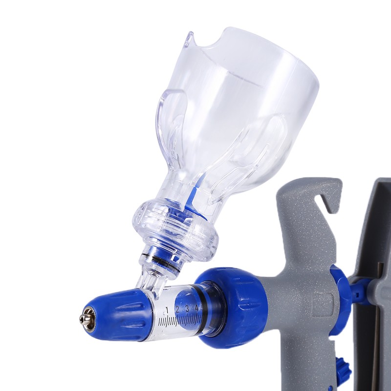 5ml Veterinary Injector Automatic Self Refill Syringe for Livestock Cattle