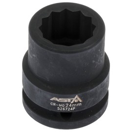 Compressed Air Impact Wrench External Multi-Tooth SW 24 mm 3/4 Inch 12-Point