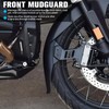 HAONEL Motorcycle Front Fender Mudguard Extender with Bracket Replacement for