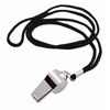 WsjiaboFux Metal Referee Whistle, Stainless Steel Whistle, Sports Whistles Loud