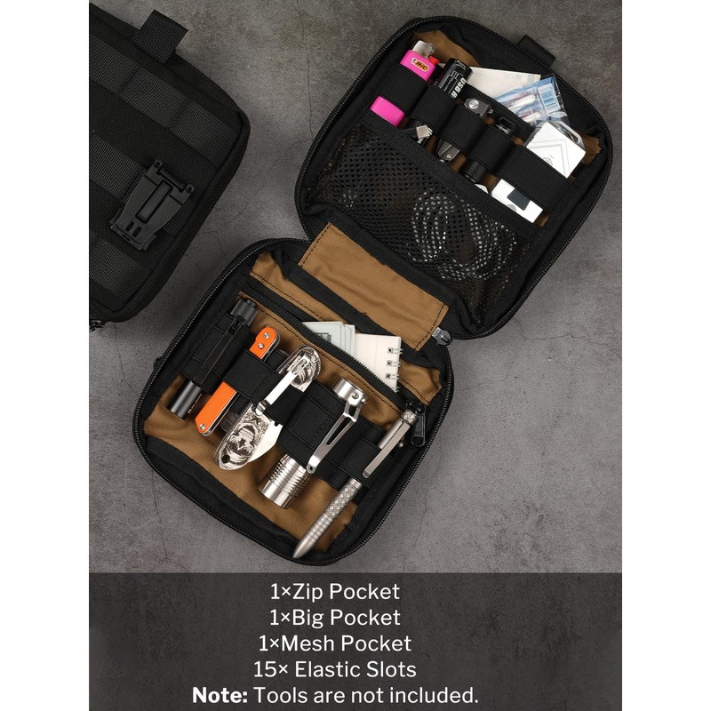 VIPERADE CHP2 Molle Tactical Bag, EDC Pouch, Tactical Molle Bags,