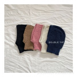 Kids' Balaclava Korean Style Medium & Large Children's Scarf LF2358 Free Size/54-58cm Coffee 3ea