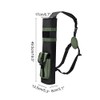 MiOYOOW Archery Quiver, Adjustable Arrow Bag Back Arrow Case with