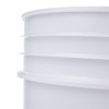5 Gallon Natural Pail with Easy Peel Lid