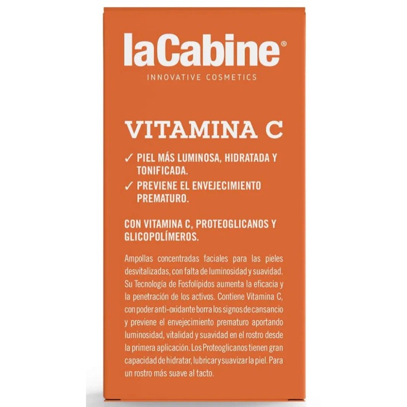Ampolletas Faciales Para Manchas Lacabine Vitamina C 10x2ml Todo tipo