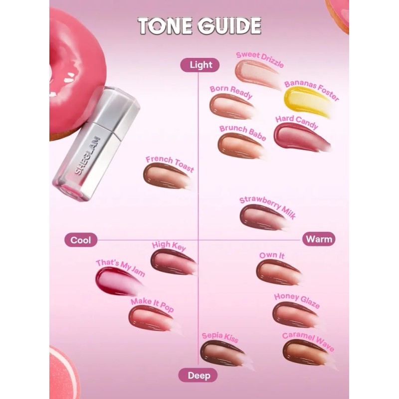 Labial Líquido Acabado Gloss Sheglam Sepia Kiss