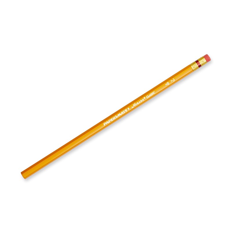 Paper Mate Mirado Pencil, Classic Pencil № 2, 6-Carded, HB