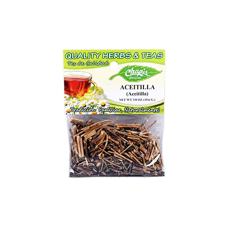 12 PIECES CHAPIS ACEITILLA NATURAL HERBS HIERBAS Net Wt. 3/8