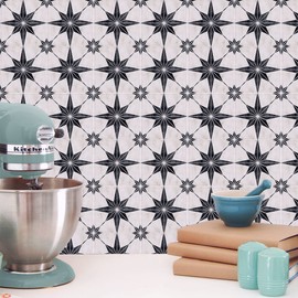 Starry Tile Stickers - Fireplace - Waterproof & Removable - Peel and Stick - Backsplash vinyle Tile Stickers 6X6"/PC 16PC/Pack