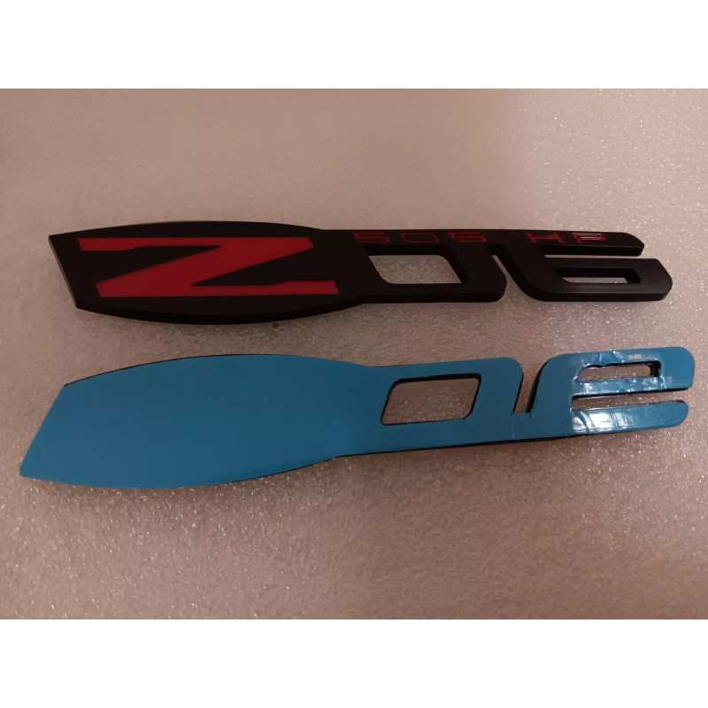 Z06 OEM Z06 505HP Emblem Fender Right or Left Badge