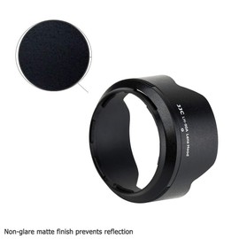 JJC Lens Hood for Nikon Nikkor Z DX 50-250 mm F/4.5-6.3 VR Camera Lenses on Nikon Z50 - Replaces Nikon HB-90A Lens Hood Sun Visor