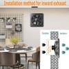 12 Inch Window Exhaust Wall Mounted Ventilation Basement Extractor Industrial
