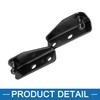 A ABSOPRO Car Auto Ball Studs Brackets 10mm Black 67x23x23mm