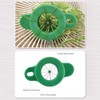 Sharp Onion Slicer, Stainless Steel Spring Onion Cutter with Exclusive