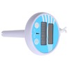 Floating Water Thermometer Electronic Solar Charging LCD Display Swimming Pool