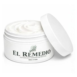 El Remedio Pomada Corporal para Masaje – Ideal para Tensión, Golpes Leves y Cansancio Físico – Uso Diario con Mentol y Árnica