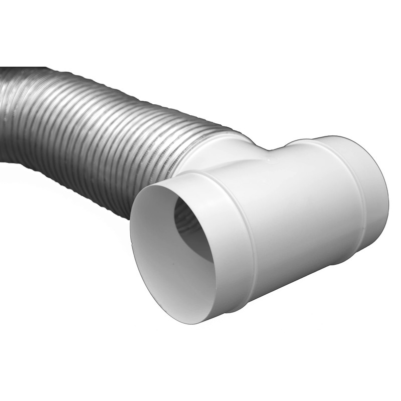 H&C VENT Plastic Pipe | T Stucco Plastic | 100