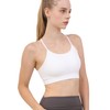 Double Couple Women Y Back Sports Bras for Women Thin