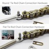 Automatic Gate Opener Tie Rod Chain Connection Hardware,Sliding Gate Roller