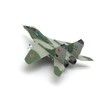 Enatuhter 1/100 Nsmodel MiG 29 Fighter Jet Model Alloy Plane