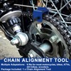 SPEPY Motorbike Chain Alignment Tool Quick Accurate Repair Accessories Tool