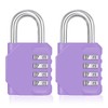 ZHEGE Combination Lock Padlock 4 Digit Padlock Numbers for Gym,