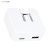 Gourmandies CK-03F Chiwa, USB/USB Type-C AC Adapter, Kurumanju