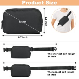 Bum Bag for Men & Women,Fashion Waist Packs, Adjustable Waterproof Bum Bag, Bumbags for Ladies Large Waist, Fanny Pack for Women, Bumbag for Travel Hiking Party Running Suitable for Daily Use(style 2)