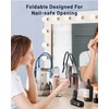 SWEETFULL Portable Handheld Mini Fan with LED Display, 3-in-1 Personal