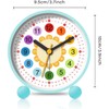 ZeiLaBang Kakadi Silent Learning Alarm Clock for Boys and Girls,
