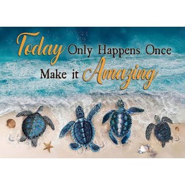 Legrace Sea Turtle Diamond Art Painting Kits for Adults - Full Drill Diamond Dots Paintings for Beginners, Round 5D Paint with Diamonds Pictures Gem Art Painting Kits DIY Adult Crafts Kits 12x16inch