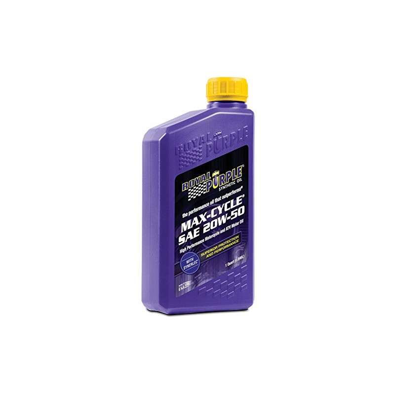 Royal Purple Oil Max-Cycle (R) Sae 20W-50; Synthetic; 1 Quart