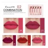 Set De 5 Labiales Mate Hidratantes Cmaadu, Fácil De Aplicar