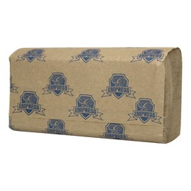 Empress HT 400031 Single Fold Towel, 9.45" Length, 9.06" Width, Natural (Pack of 4000)