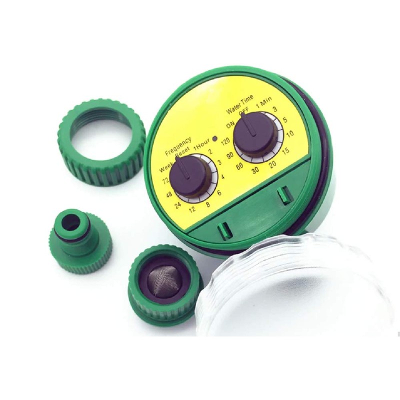 unbrand Electronic Garden Water Timer Digital Solenoid Valve Irrigation Sprinkler