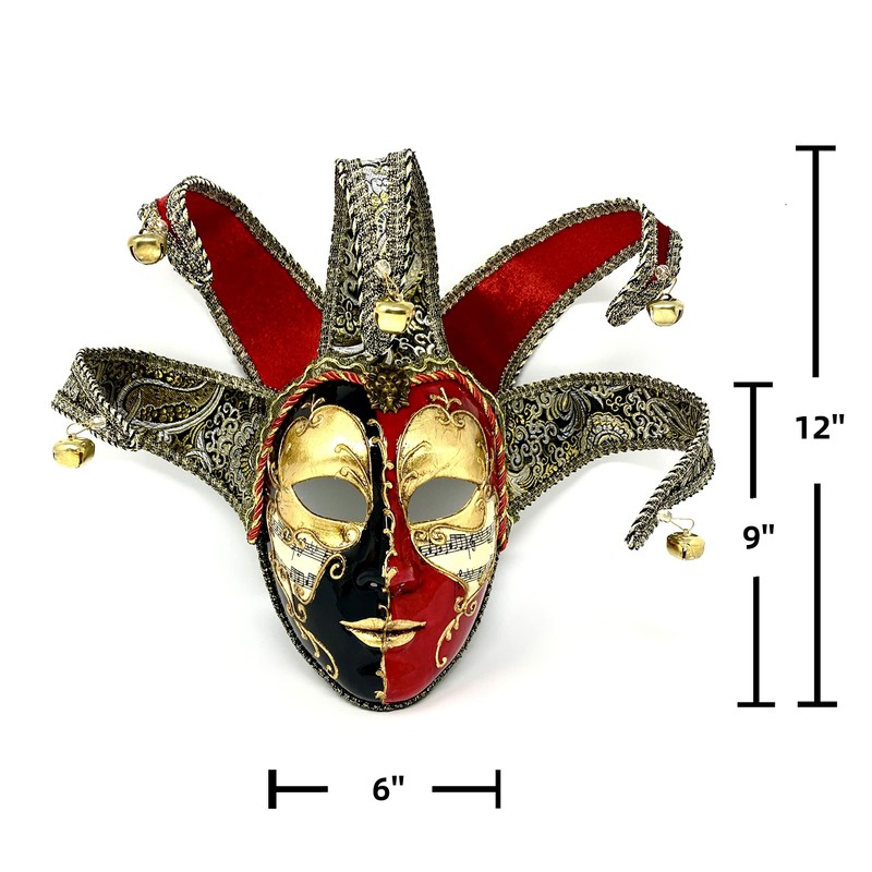 STORM BUY Venetian Masquerade Costume Mask Decoration Jester Masks for
