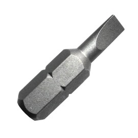 Sanpro Slotted Bit 1/4 Inch (6.35 mm) 25 mm Long, Blade S 0.6 x 3.5