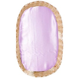 Cozysilk Silk Bassinet Sheets for Baby, 100% Mulberry Silk Fitted Sheet, Great for Baby Hair Soft Silky Sheet for Cradle Bassinet Pad Mattress for Newborn and Infant (Lavender, 32" x 16" x 4")