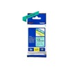 Brother Laminated Tape Black on Green, 18 mm (TZe741)